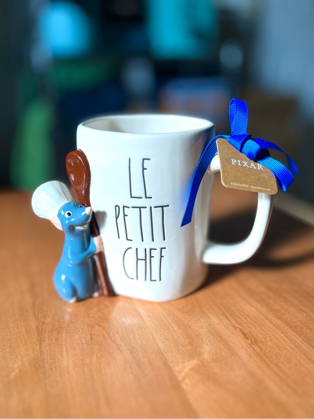 Rae Dunn PIXAR 'Le Petit Chef' Ceramic Mug with 3D Remy from Ratatouille